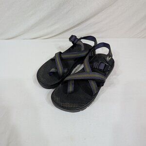Chaco Black and Purple Sandals